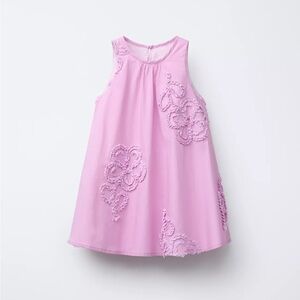 Zara Pink Floral Kids Dress (2T) *worn once!